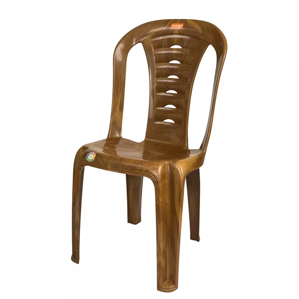 Mango SANGEET Armless Chair 508x431.8x889 mm Sandal Wood for Indoors & Outdoors