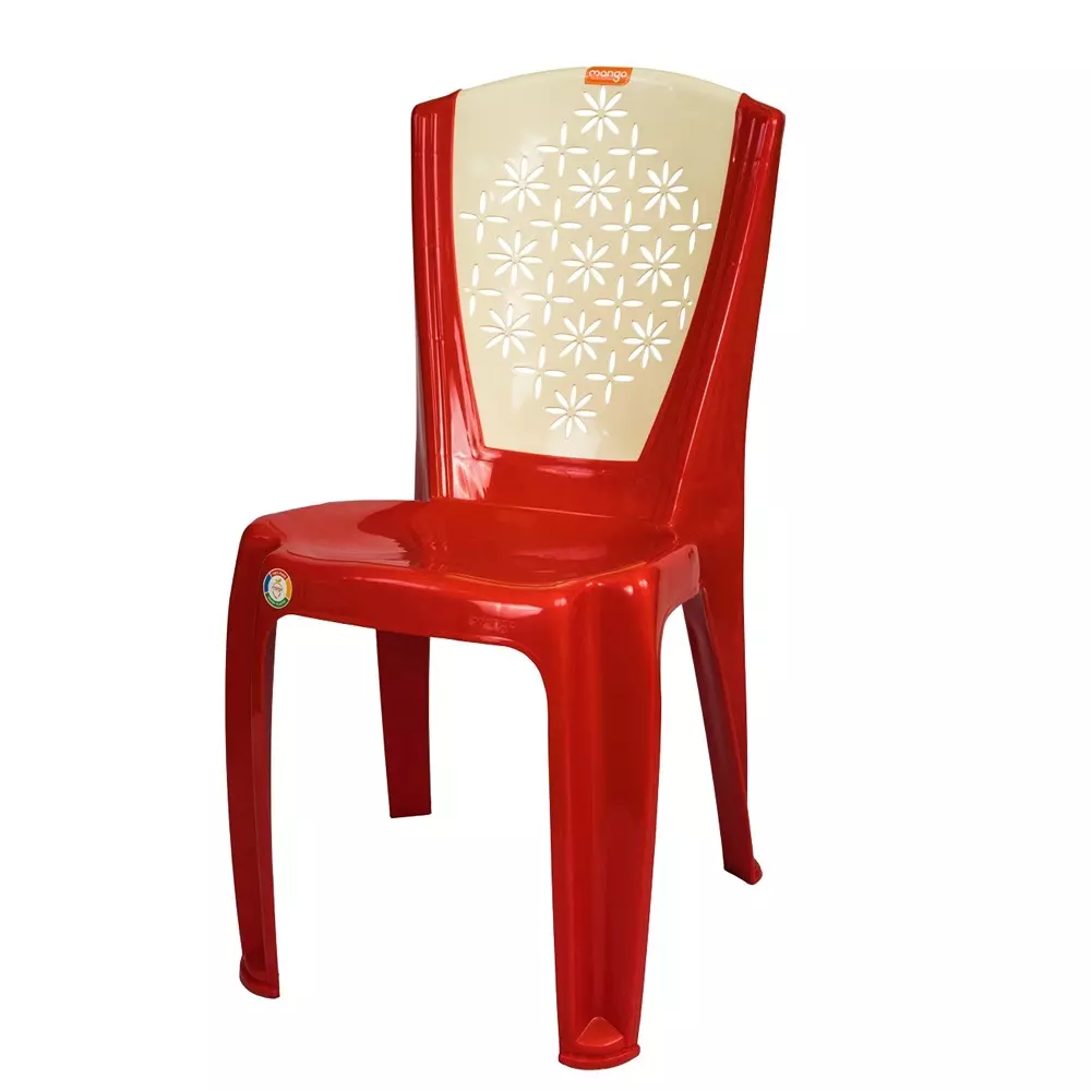 Mango SPRING Armless Chair 533.4x381x863.6 mm Mystic Red for Indoors & Outdoors