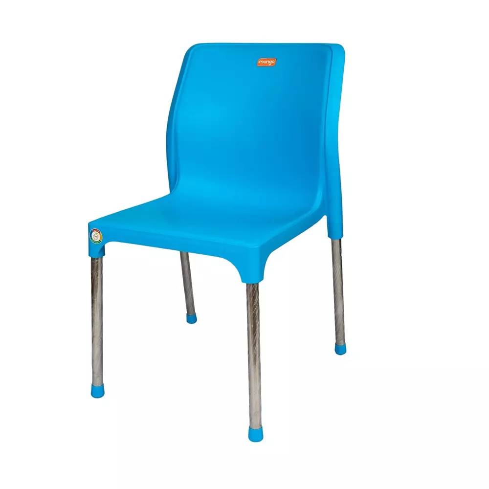 Mango TESTA Plastic Chair 55x40x81 cm Marina Blue