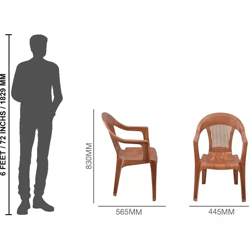 swagath-plastic-chair-with-armrest-sandal-wood-color-for-cafe-home-and-offfice-sw-201