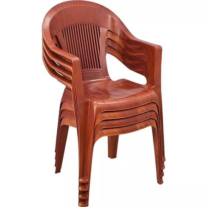 swagath-plastic-chair-with-armrest-teak-wood-color-for-cafe-home-and-offfice-sw-201-pack-of-4-pcs