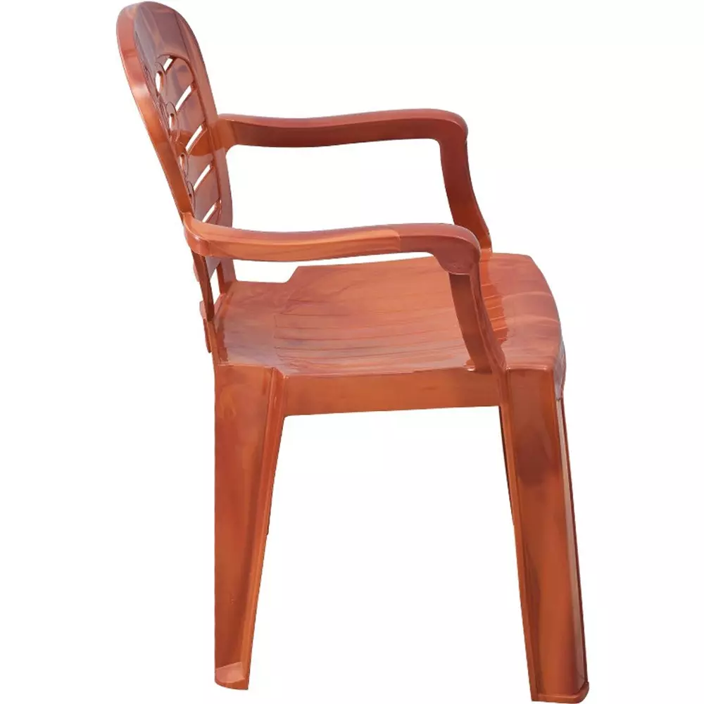 swagath-plastic-chair-with-arm-rest-teakwood-matte-finish-100-kg-load-capacity-high-back-for-indoor-outdoor-use-sw-1502