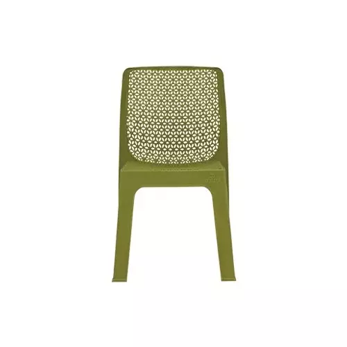 italica-oxy-series-plastic-armless-chair-olive-green-color-5205