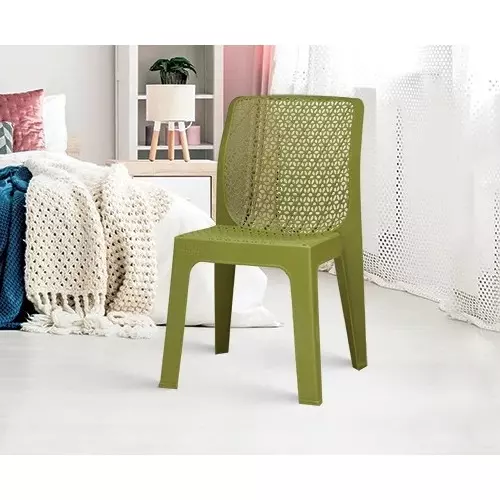 italica-oxy-series-plastic-armless-chair-olive-green-color-5205