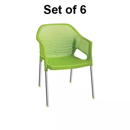 italica-plasteel-series-plastic-arm-rest-chair-with-steel-leg-150-kg-load-capacity-olive-green-color-1209-set-of-6