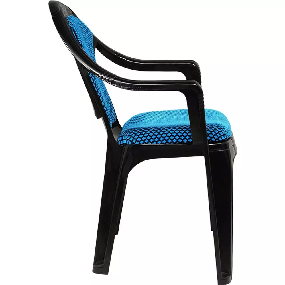 swagath-adore-cafeteria-cushioned-chair-with-arm-rest-plastic-black-body-with-blue-cushioned-seat-82x59x59-cm-size-adore-bkbl-1