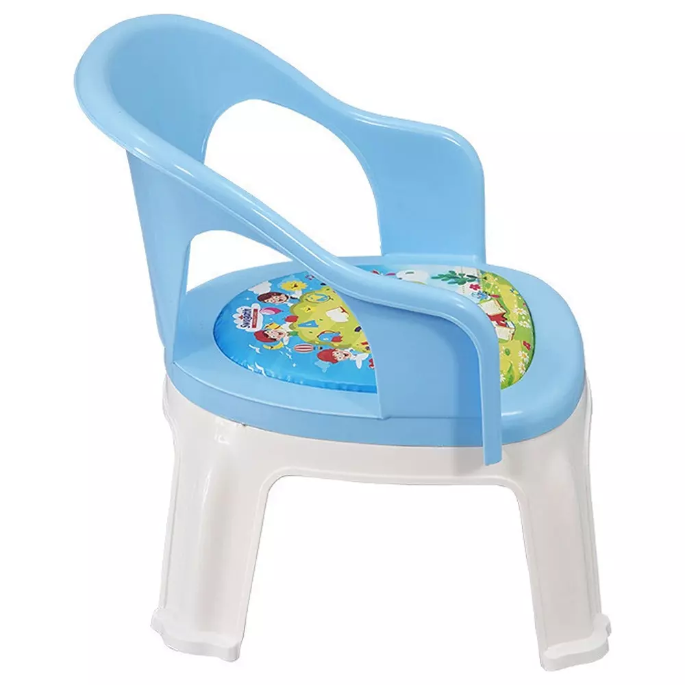 swagath-cuddly-kids-armrest-plastic-chair-30-kg-load-capacity-pre-assembled-type-blue-color-cuddly-t-bl-2-pack-of-2-pcs
