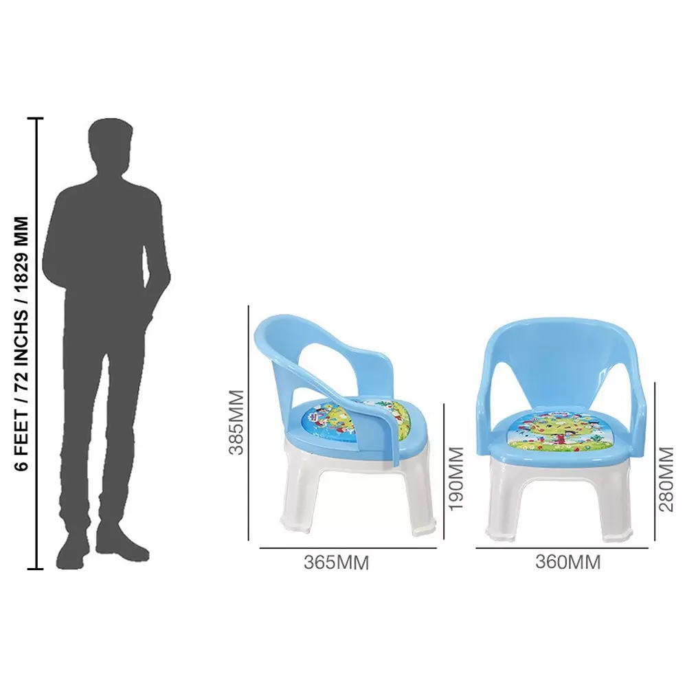 swagath-cuddly-kids-armrest-plastic-chair-30-kg-load-capacity-pre-assembled-type-blue-color-cuddly-t-bl-2-pack-of-2-pcs