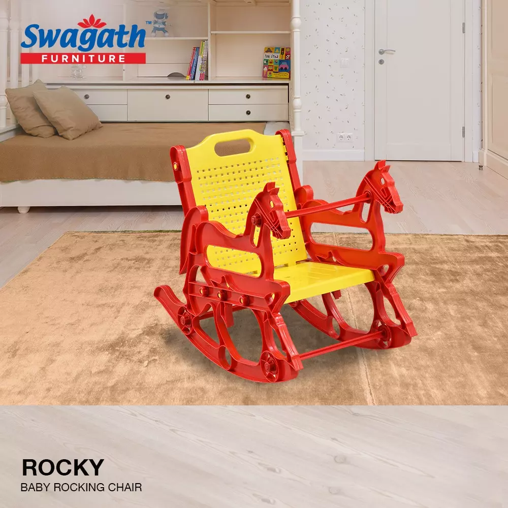 swagath-red-yellow-plastic-kids-rocking-chair-set-of-2