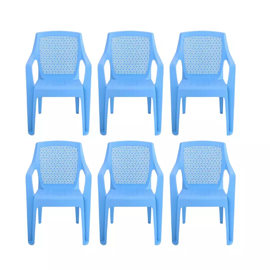 Maharaja Arm Rest Polypropylene Chair 200 Kg Bearing Capacity