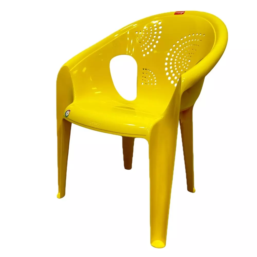 Mango Medium SUN Plastic Chair with Armrest 635x482.6x838.2 mm