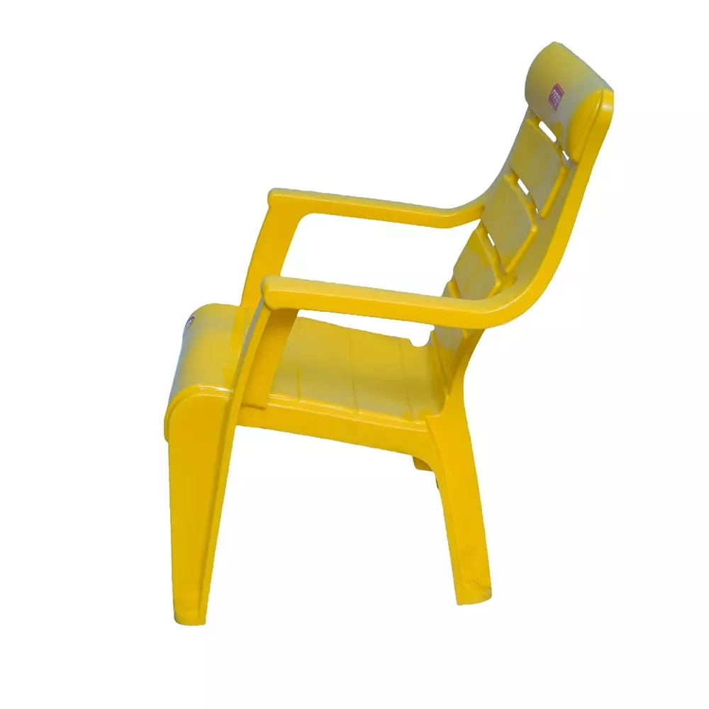 Mango ABCD Baby Chair with Armrest Polypropylene Plastic 457.2x381x584.2 mm Mango Yellow