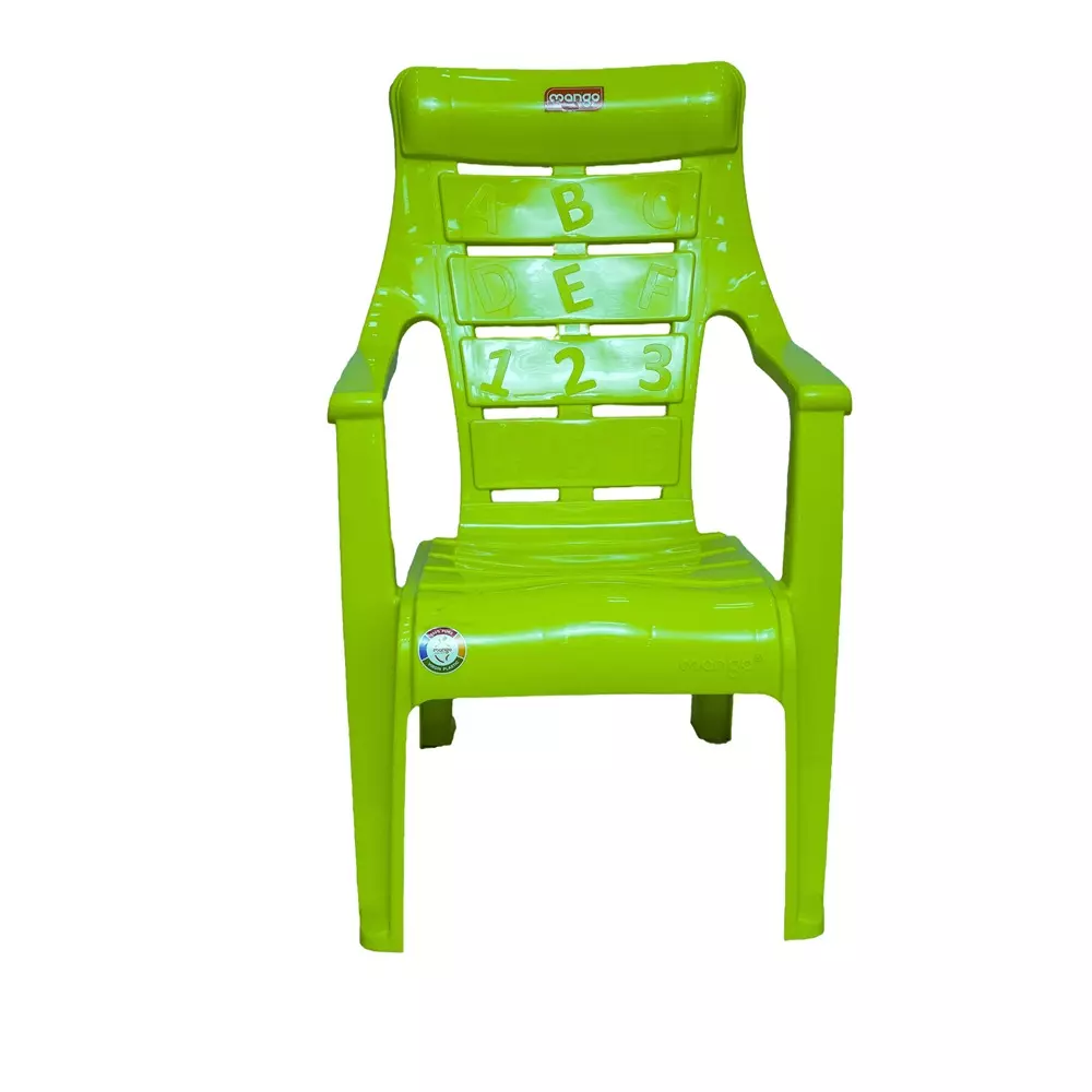 Mango ABCD Baby Chair with Armrest Polypropylene Plastic 457.2x381x584.2 mm Citrus Green