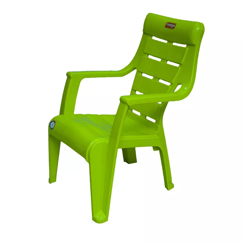 Mango ABCD Baby Chair with Armrest Polypropylene Plastic 457.2x381x584.2 mm Citrus Green