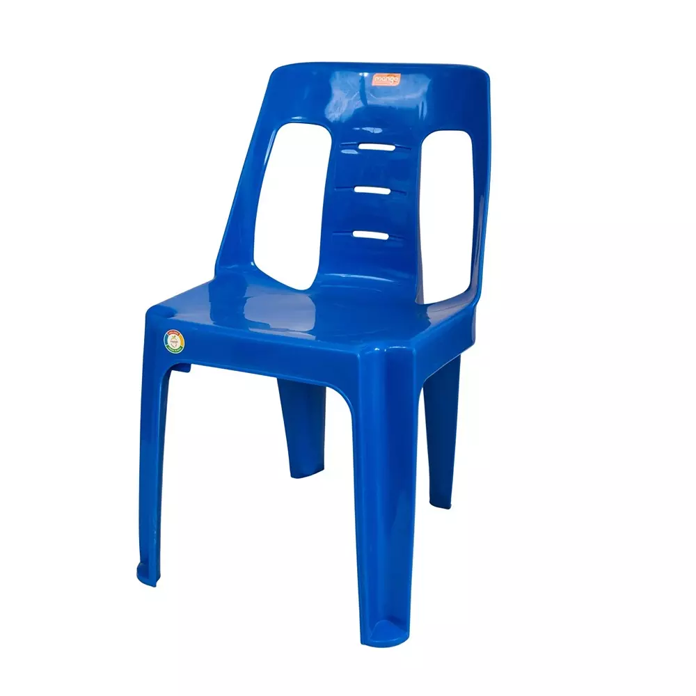Mango PRIDE Armless Chair 533.4x457.2x787.4 mm Blue for Indoors & Outdoors