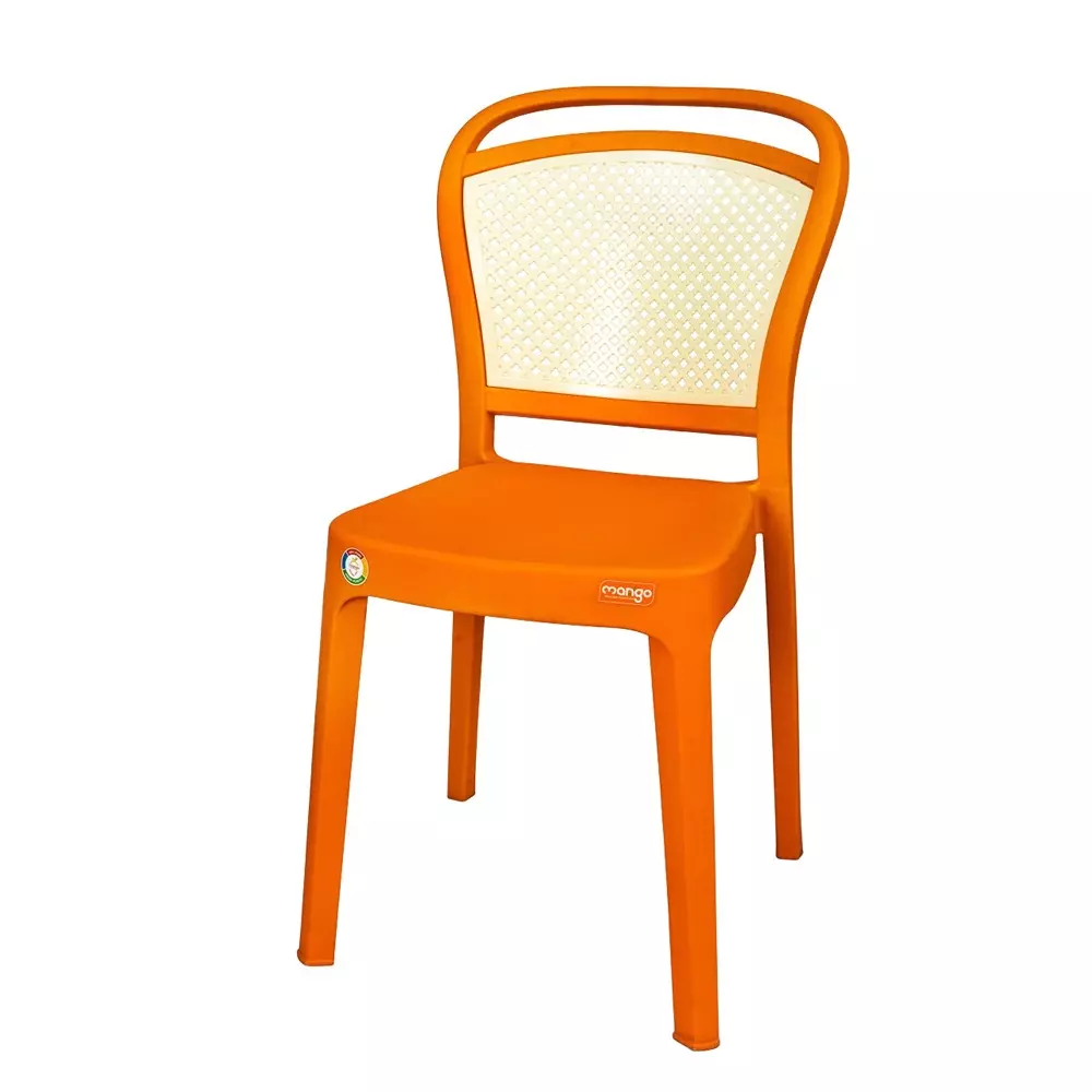 Mango SPICE Armless Chair 558.8x381x838.2 mm Mango Orange for Indoors & Outdoors
