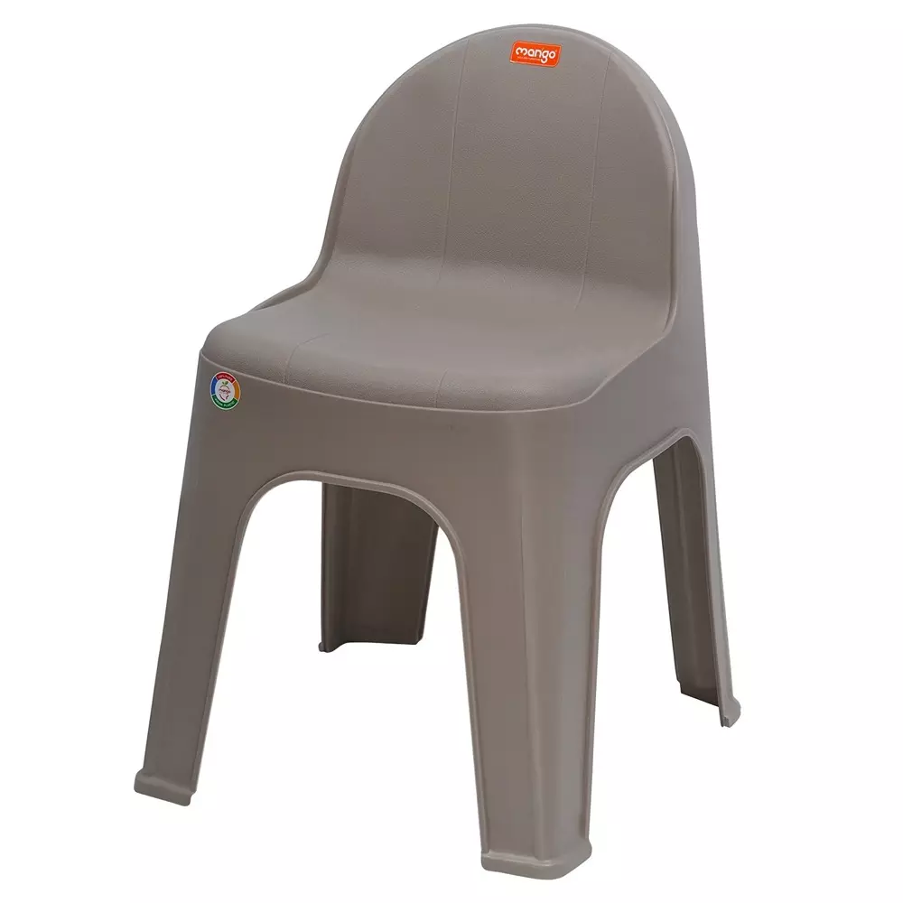 Mango Monty Cafe Chair With Armless Plaza Top 200 Kg Load Bearing Capacity Polypropylene Low Back Horeca Design