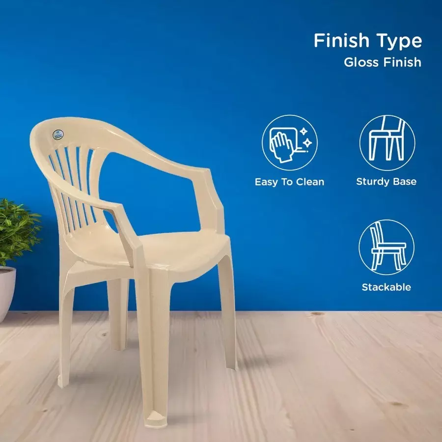 nilkamal-plastic-armrest-chair-125-kg-weight-capacity-marble-beige-color
