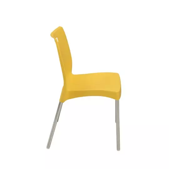 swagath-dining-chair-plastic-primary-material-stainless-steel-leg-material-pre-assembled-type-yellow-color-mintela-yl-2-pack-of-2-pcs