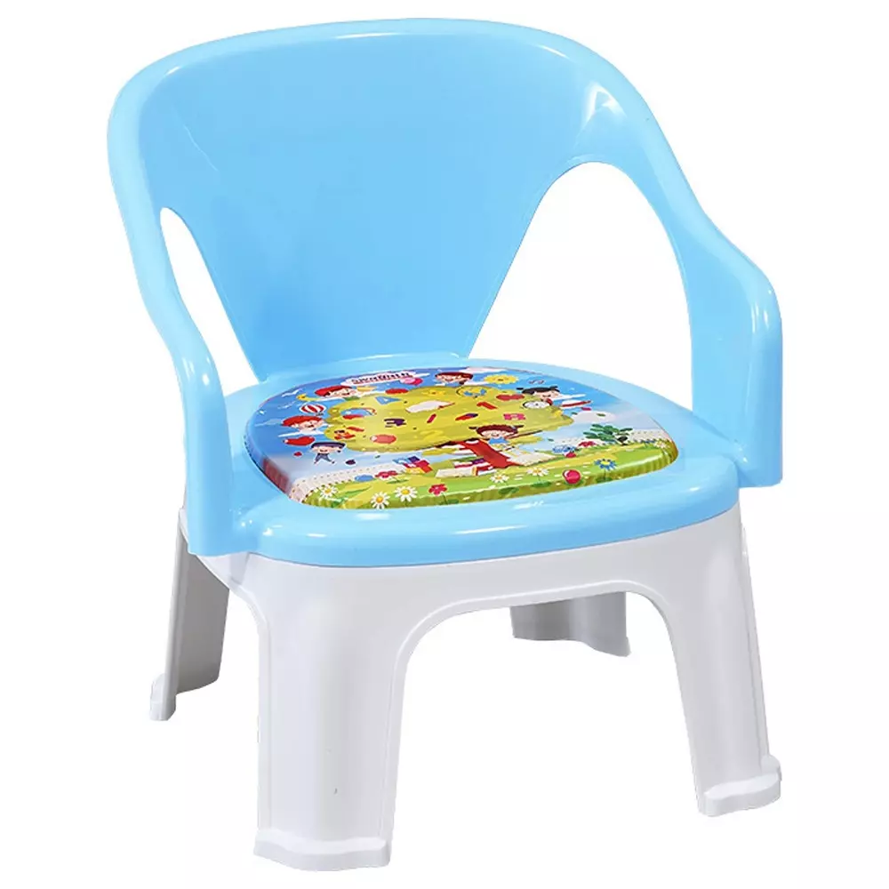 swagath-cuddly-kids-armrest-plastic-chair-30-kg-load-capacity-pre-assembled-type-blue-color-cuddly-t-bl-6-pack-of-6-pcs