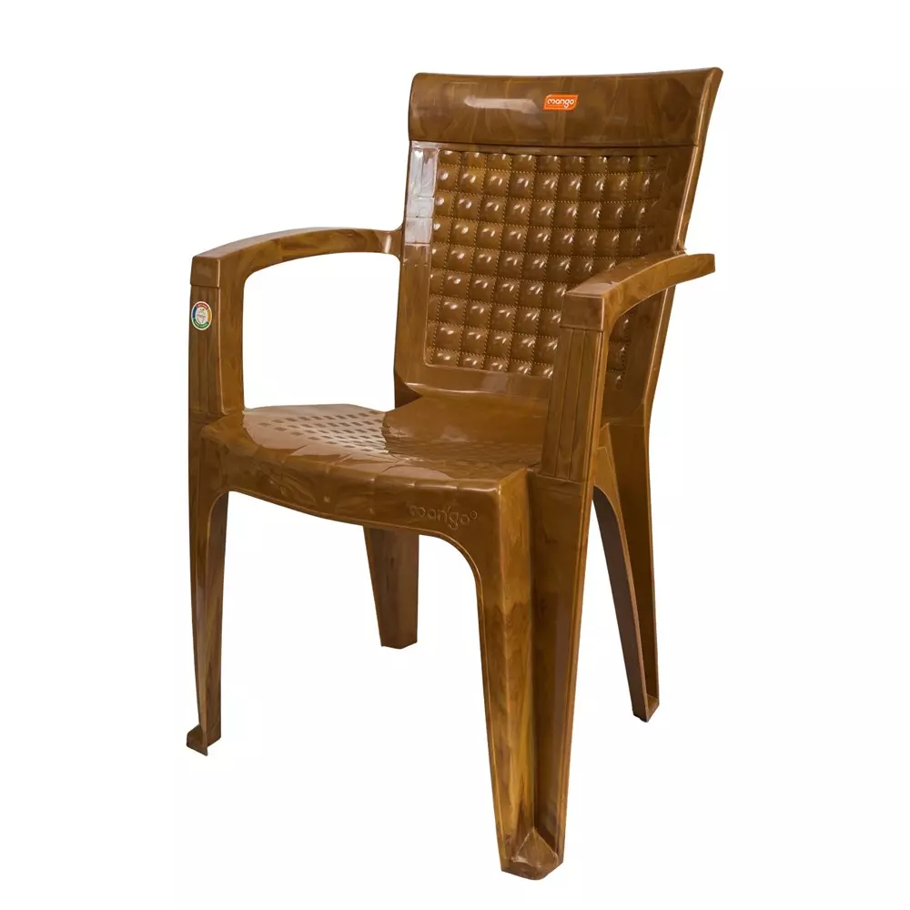 Mango Medium REMO Plastic Chair with Armrest 584.2x558.8x863.6 mm