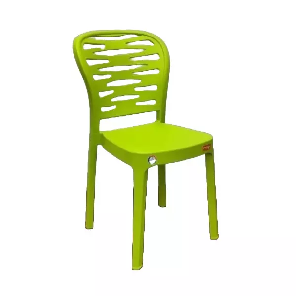 Mango SUSHI Armless Chair 558.8x381x838.2 mm Citrus Green for Indoors & Outdoors