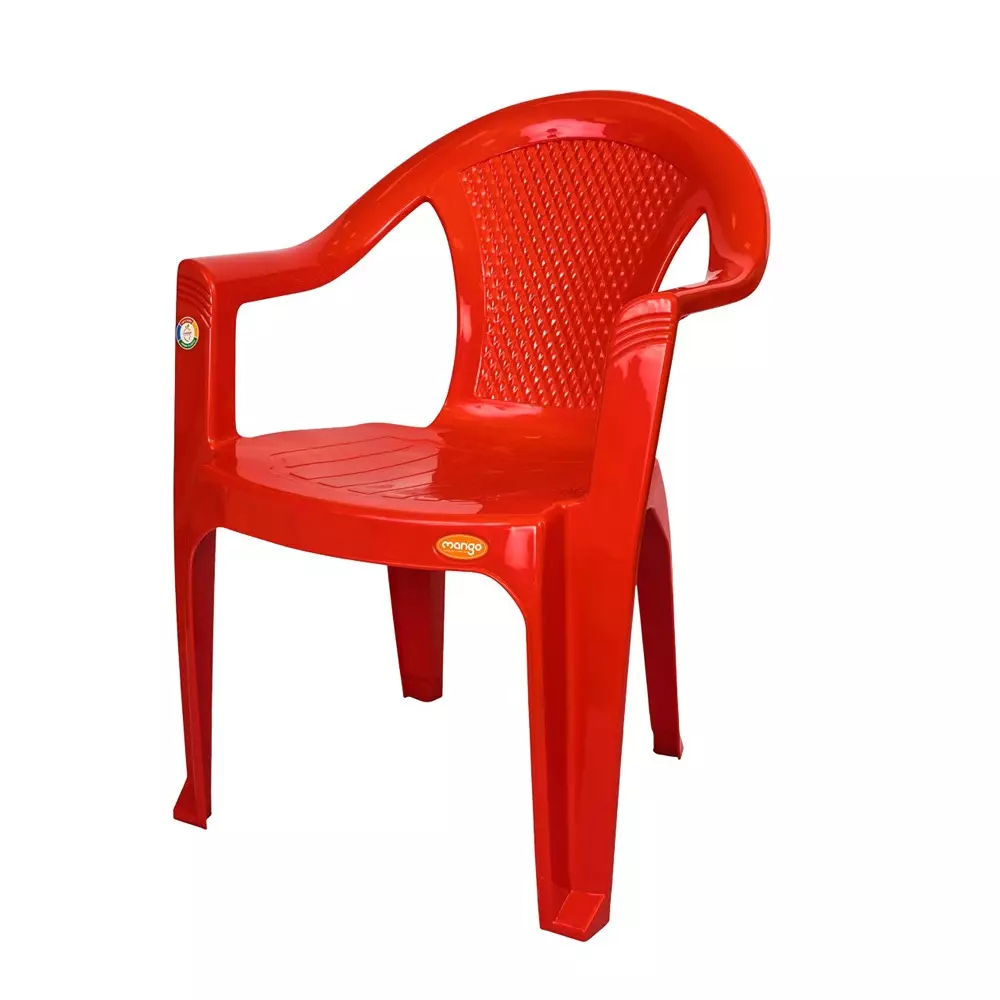 Mango Economy M 1062 Plastic Chair with Armrest 635x584.2x787.4 mm, Mystic Red