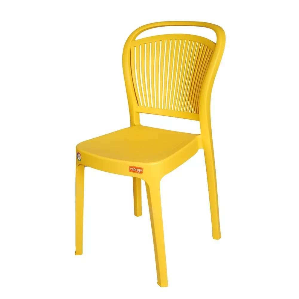 Mango SALSA Armless Chair 558.8x381x838.2 mm Mango Yellow for Indoors & Outdoors