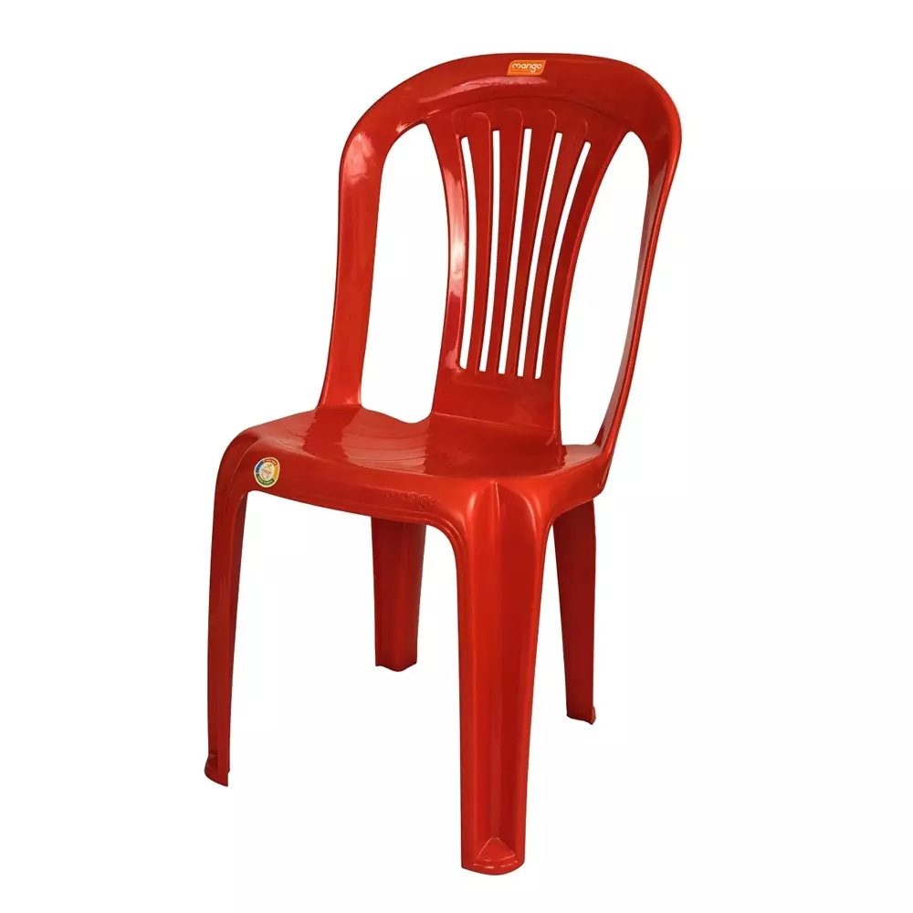 Mango SHAHNAI Armless Chair 508x431.8x889 mm Mystic Red for Indoors & Outdoors