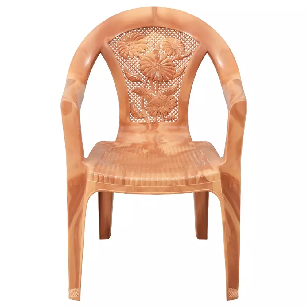 swagath-plastic-chair-with-armrest-sandal-wood-color-for-cafe-home-and-office-sw-308-pack-of-2-pcs