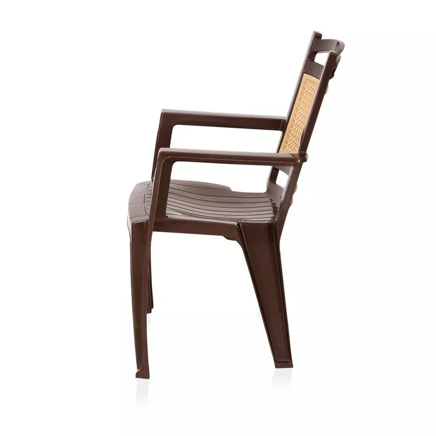 nilkamal-premium-plastic-armrest-chair-125-kg-weight-capacity-weather-brown-and-biscuit-color