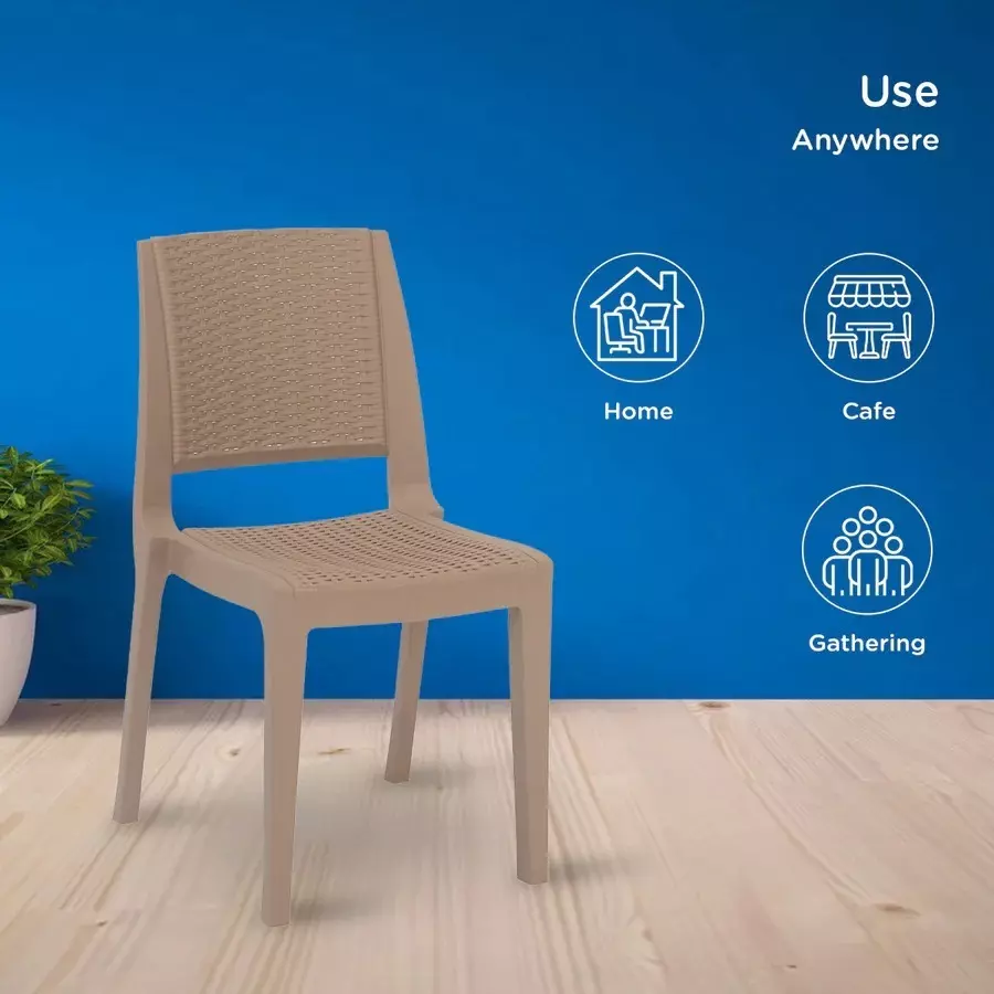 nilkamal-enamora-premium-plastic-armless-chair-110-kg-weight-capacity-rattan-dark-beige-color