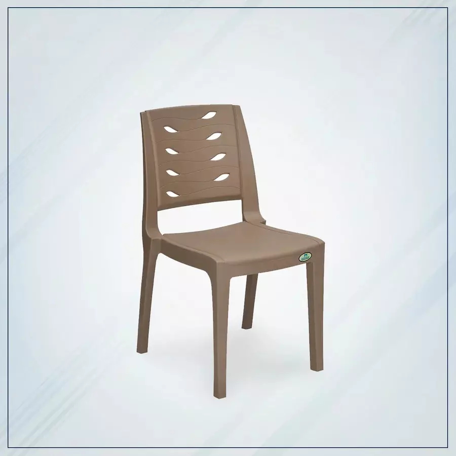 nilkamal-fern-plastic-armless-chair-rattan-dark-beige-color