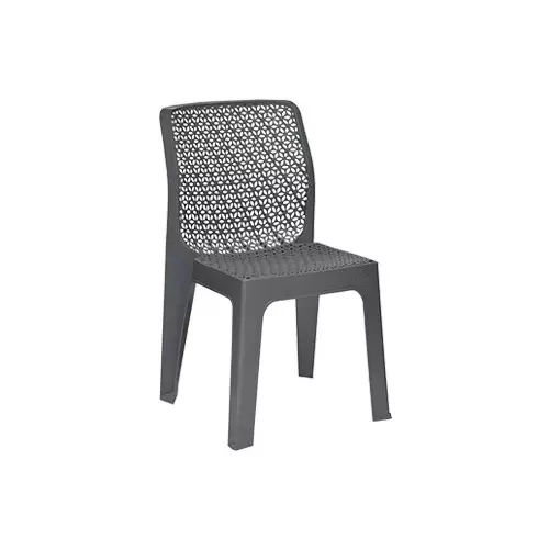 Italica Oxy Series Plastic Armless Chair S.Grey Color, 5205