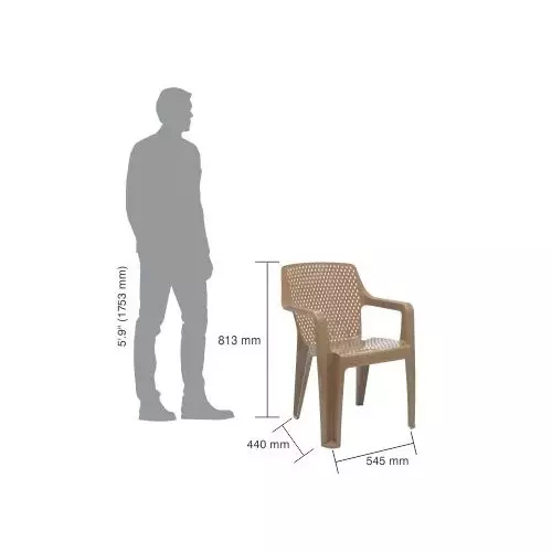 italica-oxy-series-plastic-arm-rest-chair-dark-rattan-beige-color-5214