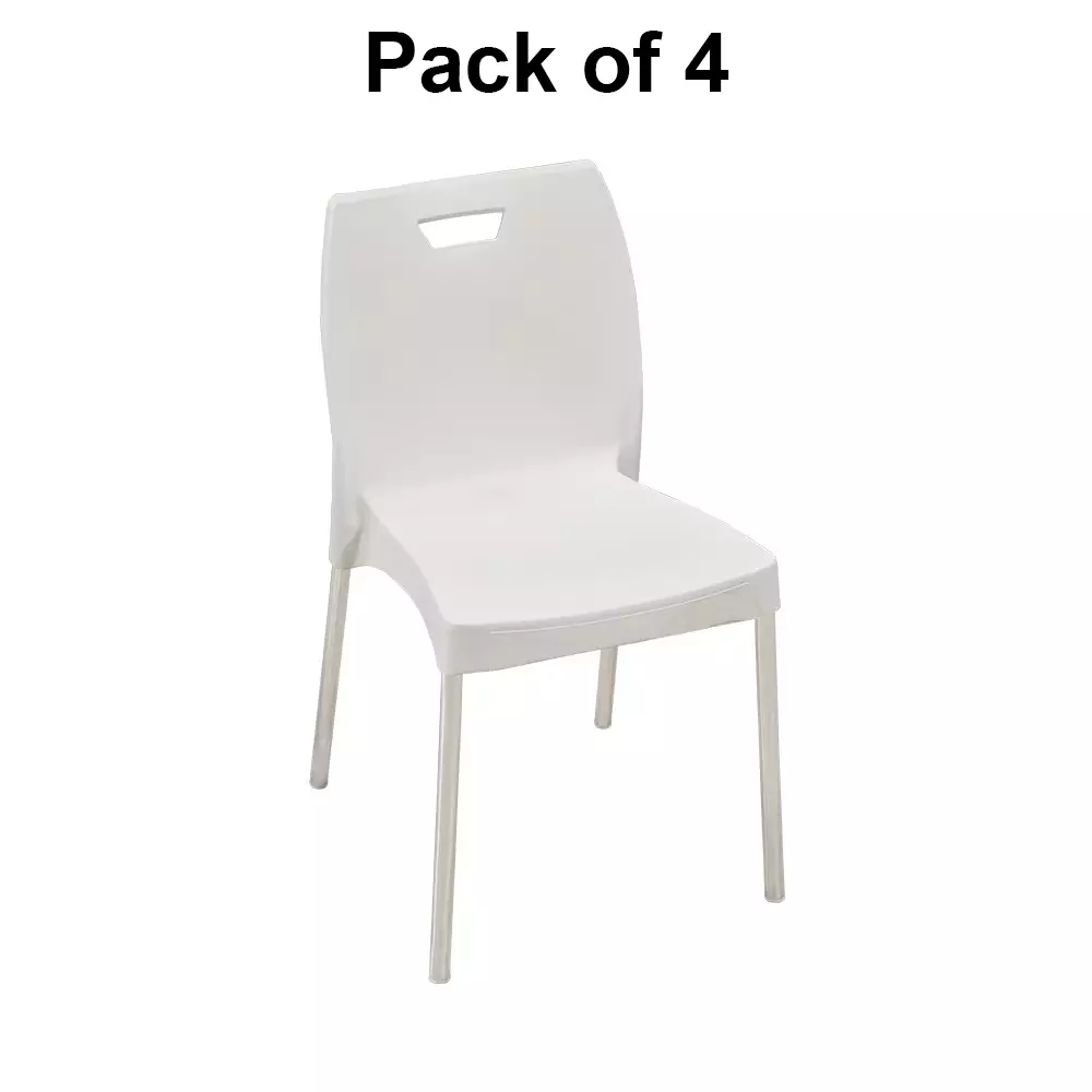 swagath-dining-chair-plastic-primary-material-stainless-steel-leg-material-pre-assembled-type-white-color-mintela-wh-4-pack-of-4-pcs