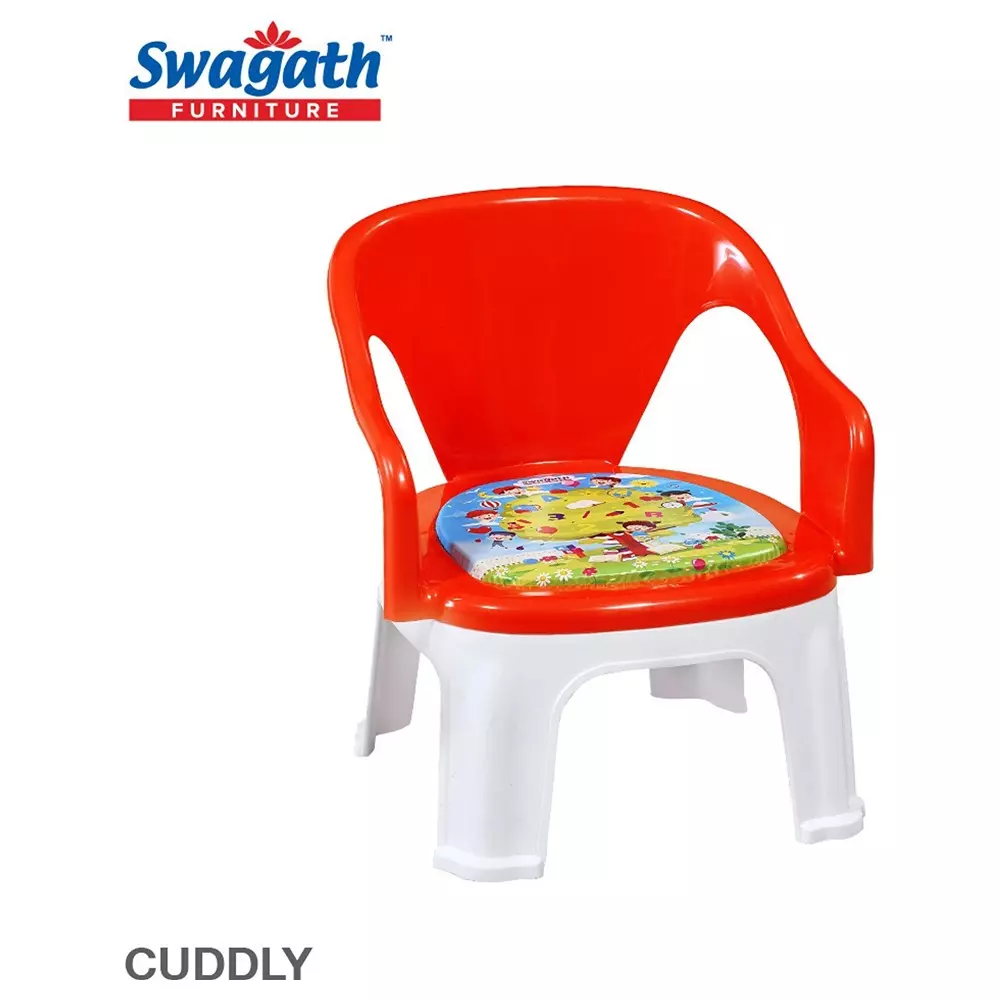 swagath-cuddly-kids-armrest-plastic-chair-30-kg-load-capacity-pre-assembled-type-red-color-cuddly-t-br-4-pack-of-4-pcs