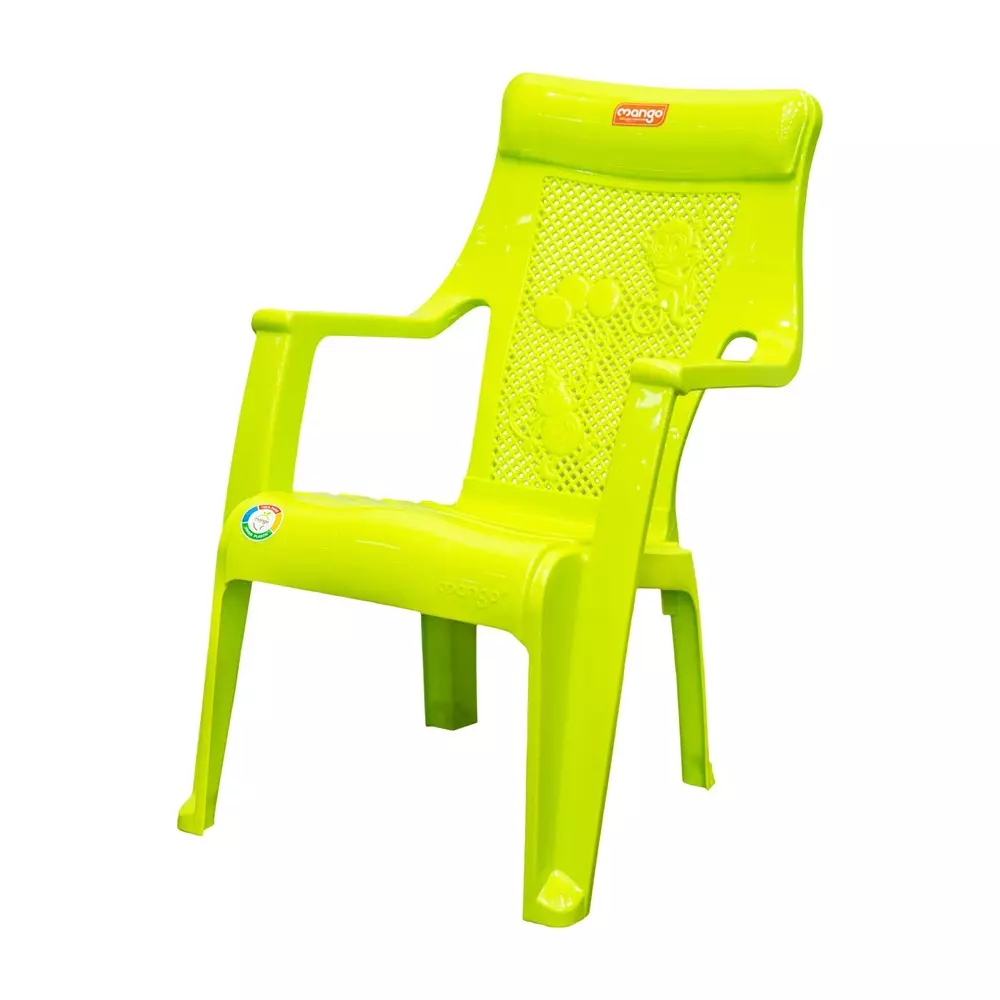 Mango CHIMPU Baby Chair with Armrest Polypropylene Plastic 457.2x381x584.2 mm Citrus Green