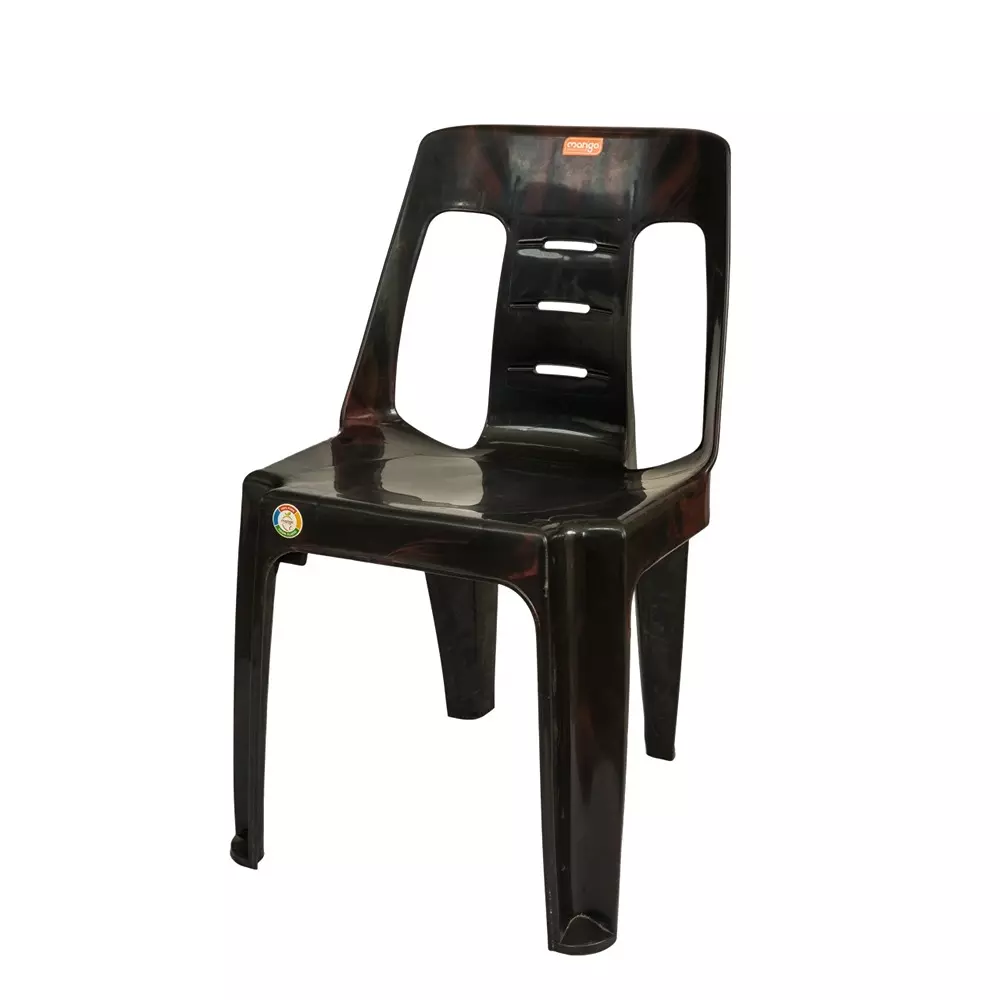 Mango PRIDE Armless Chair 533.4x457.2x787.4 mm Cherry Black for Indoors & Outdoors