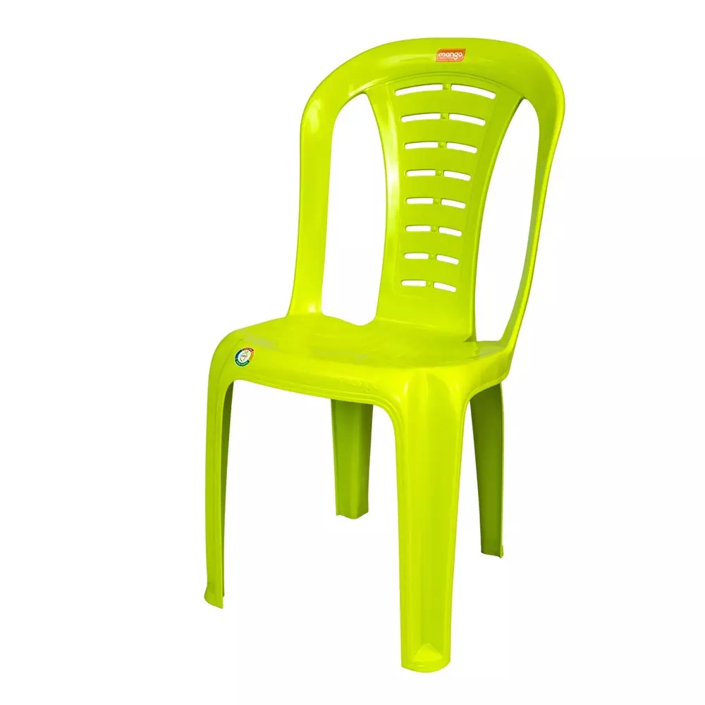 Mango BIDAI Armless Chair 508x431.8x889 mm Citrus Green for Indoors & Outdoors