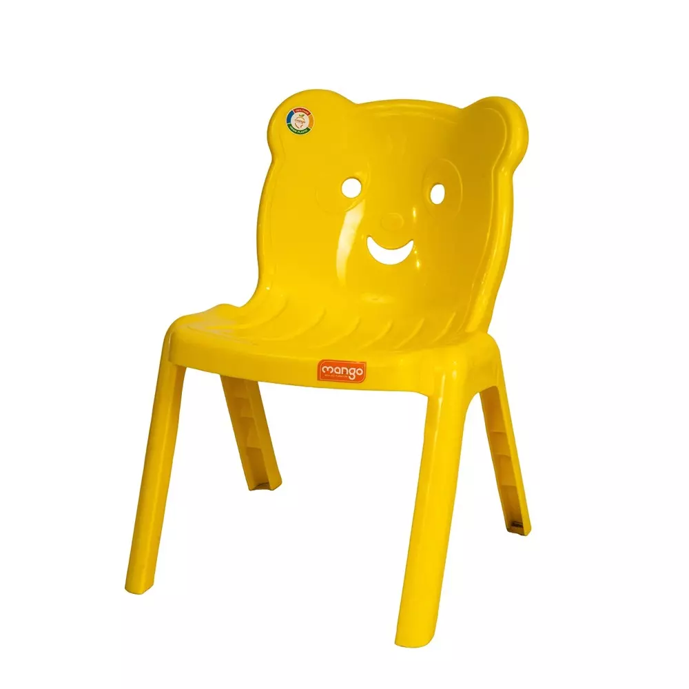 Mango PANDA Baby Chair Polypropylene Plastic 381x355.6x508 mm Mango Yellow