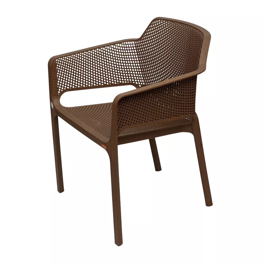 Mango Premium MAPLE Monobloc Chair with Armrest Glass Fibre Plastic 584.2x609.6x787.4 mm RDB