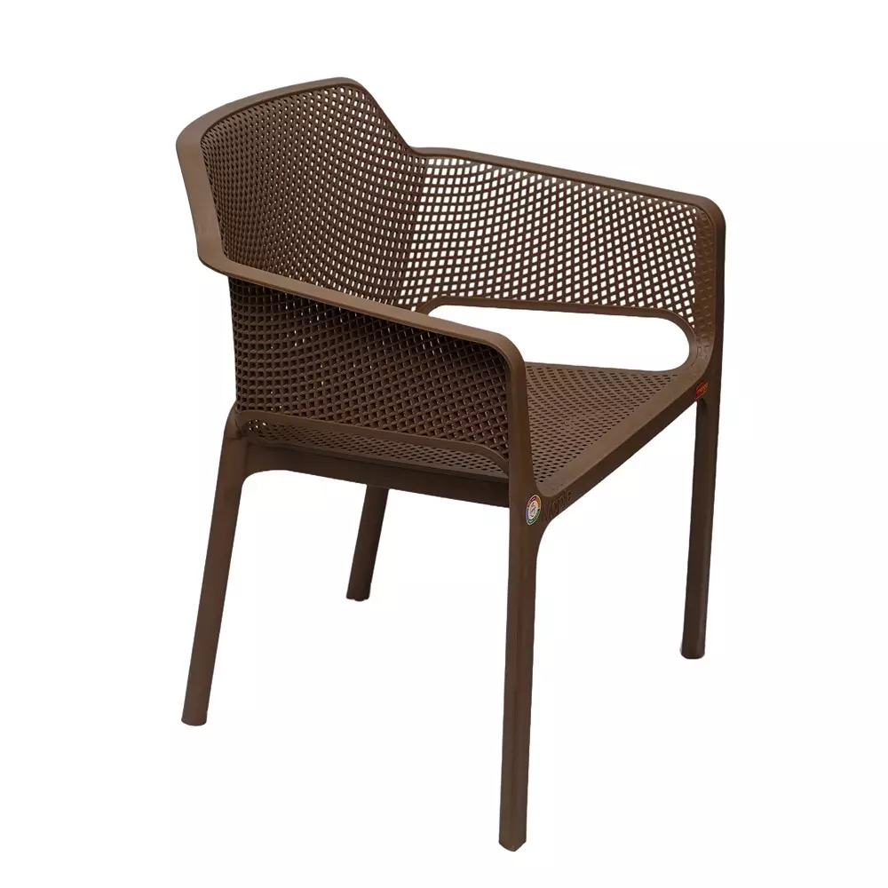 Mango Premium MAPLE Monobloc Chair with Armrest Glass Fibre Plastic 584.2x609.6x787.4 mm RDB