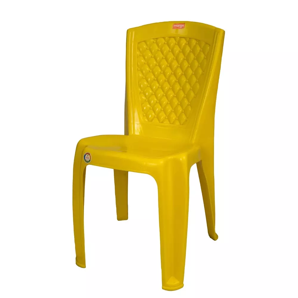 Mango BLOSSOM Armless Chair 533.4x381x863.6 mm Mango Yellow for Indoors & Outdoors