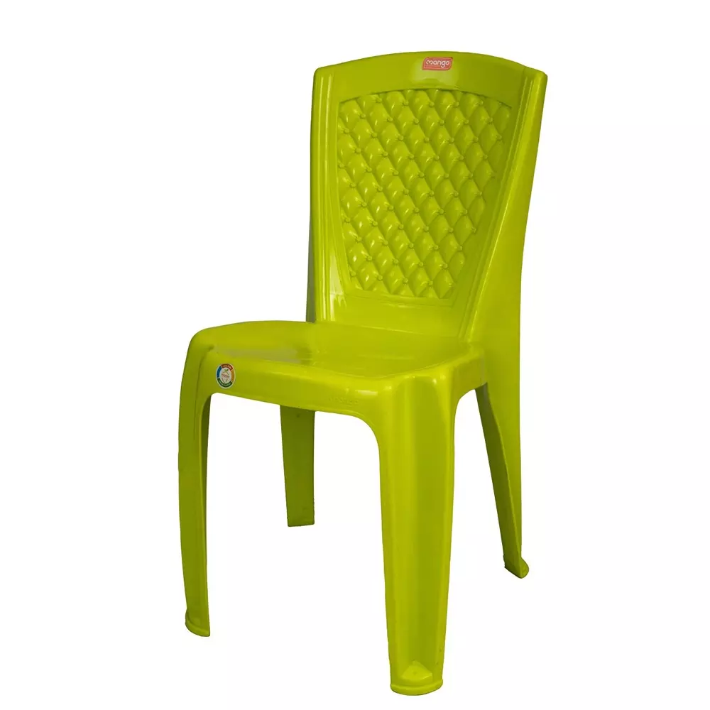 Mango BLOSSOM Armless Chair 533.4x381x863.6 mm Citrus Green for Indoors & Outdoors