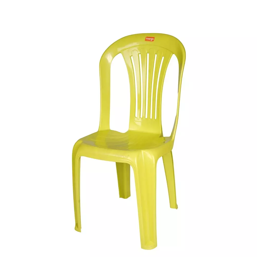 Mango SHAHNAI Armless Chair 508x431.8x889 mm Citrus Green for Indoors & Outdoors
