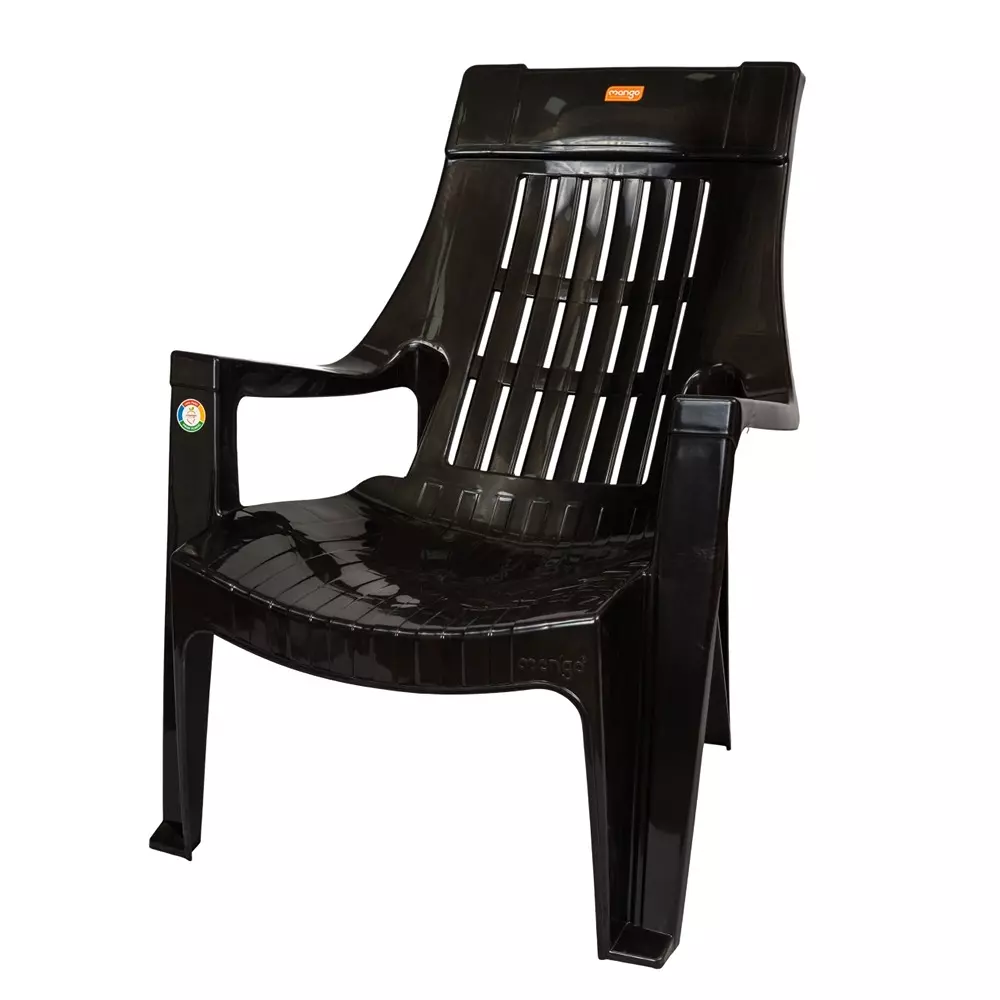 Mango STYLE Plastic Chair 83x60x81 cm Cherry Black