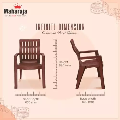 maharaja-chair-with-arm-rest-modern-stylish-design-200-kg-bearing-capacity-brown-plastic-for-home-school-garden-office-fortuner_brown-pk6-pack-of-6-pcs