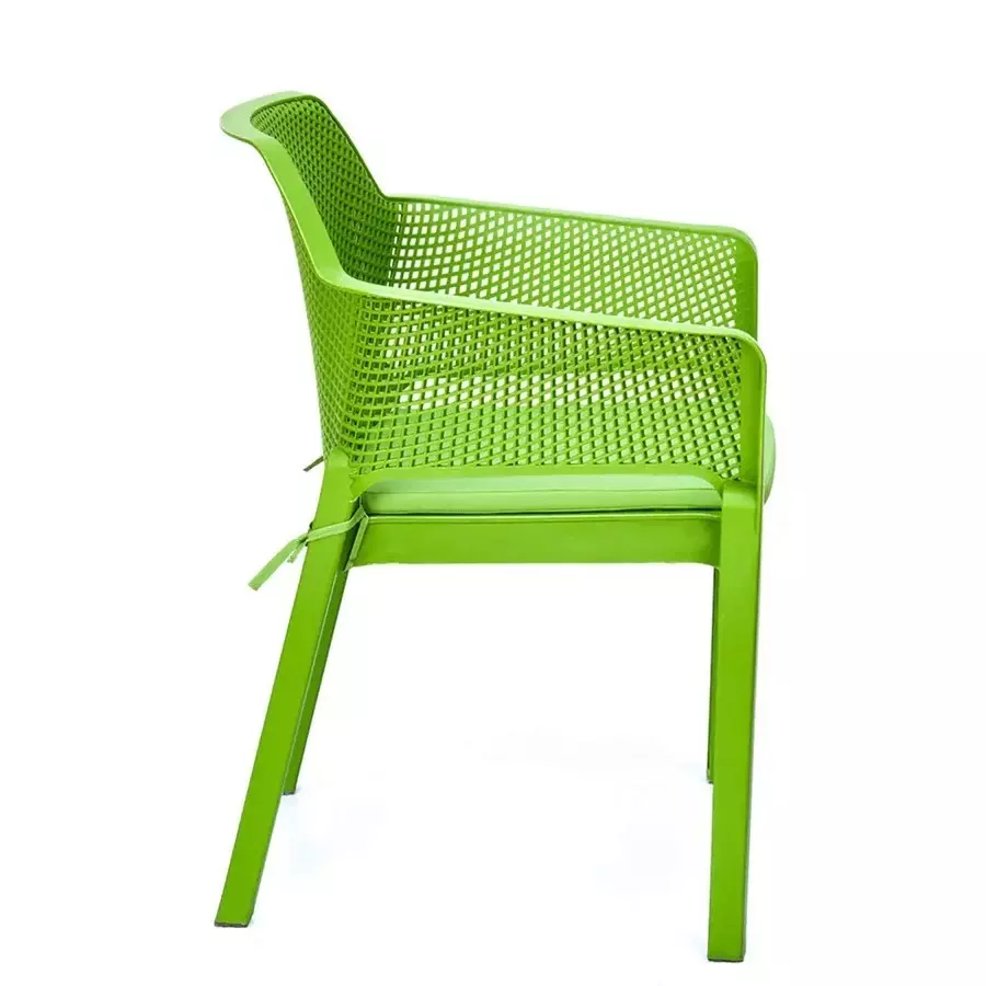 nilkamal-captain-armrest-chair-with-leatherette-cushion-lush-green-color