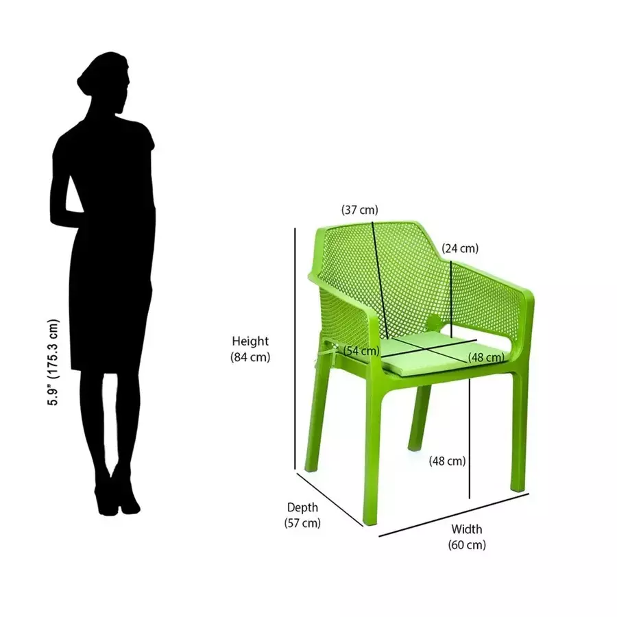 nilkamal-captain-armrest-chair-with-leatherette-cushion-lush-green-color